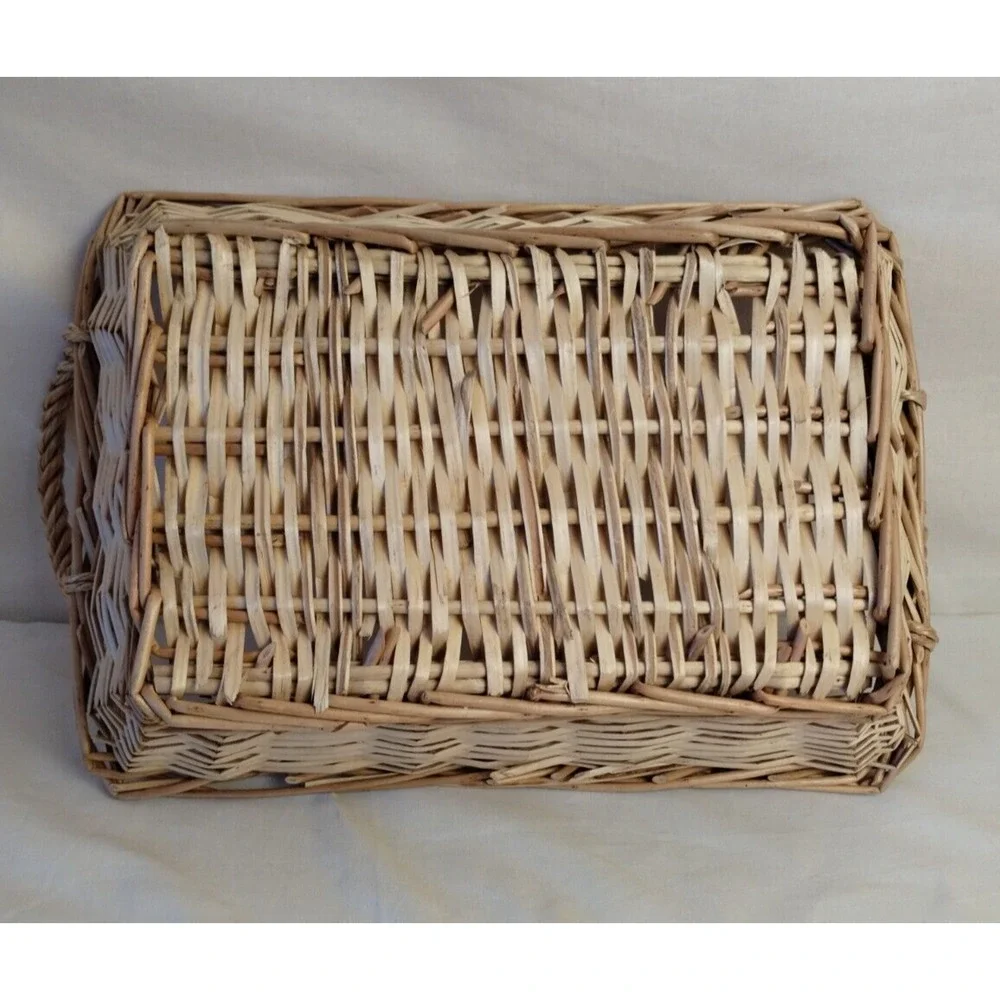 Vintage Woven & Rattan 13 1/2